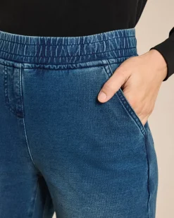 Hose im Denimlook