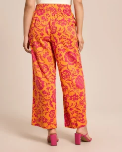 Hose mit Blumenprint