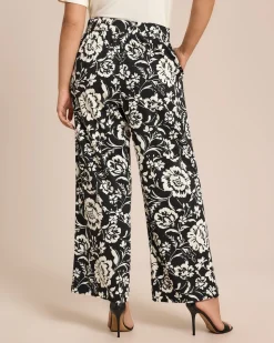 Hose mit Blumenprint