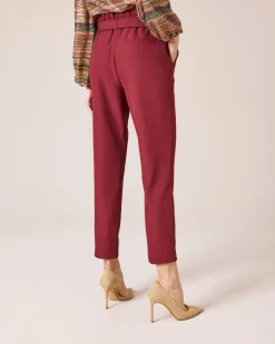 7/8-Hose mit Gürtel