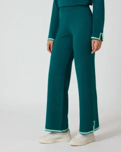 Hose mit Kontrastdetails