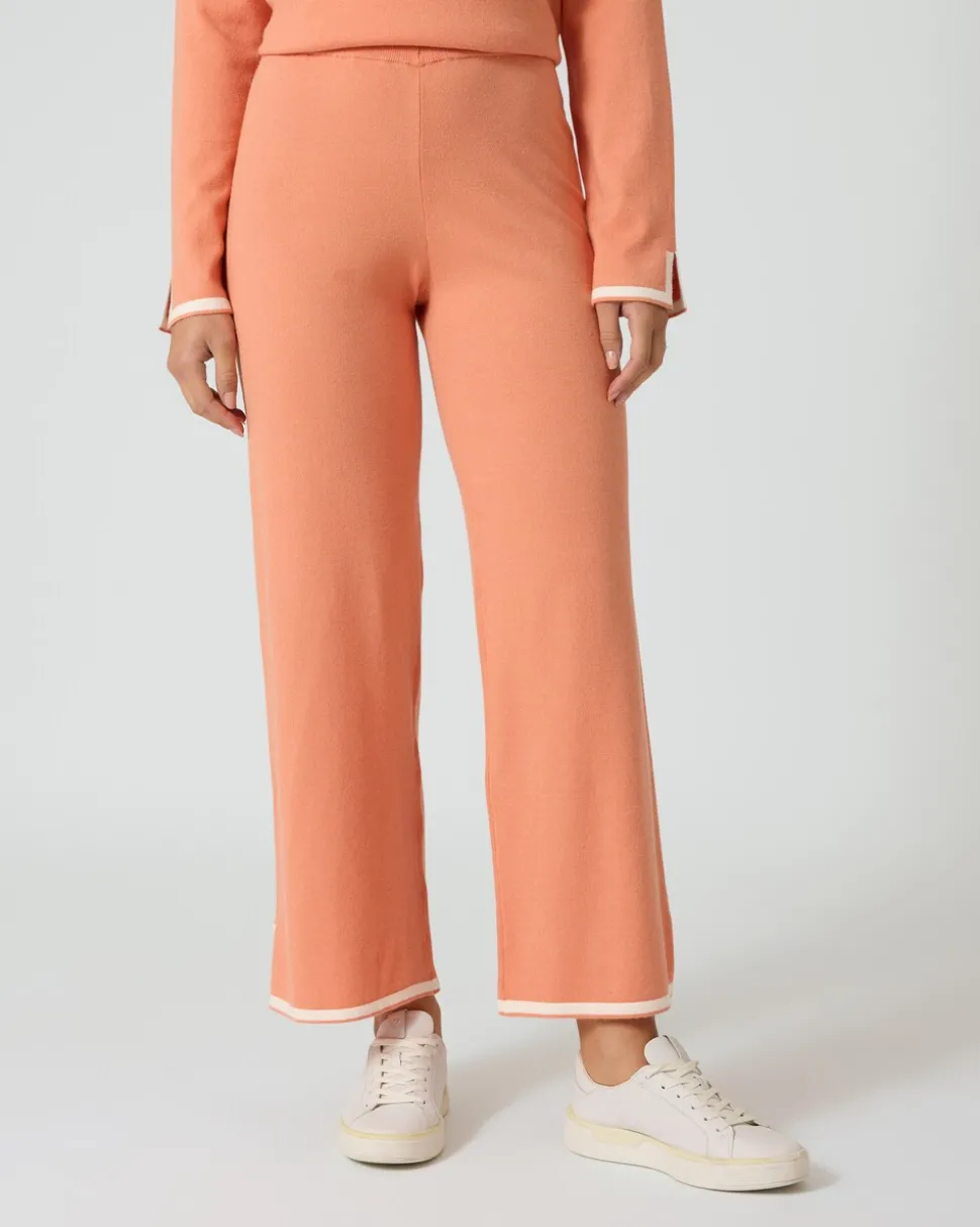 Hose mit Kontrastdetails
