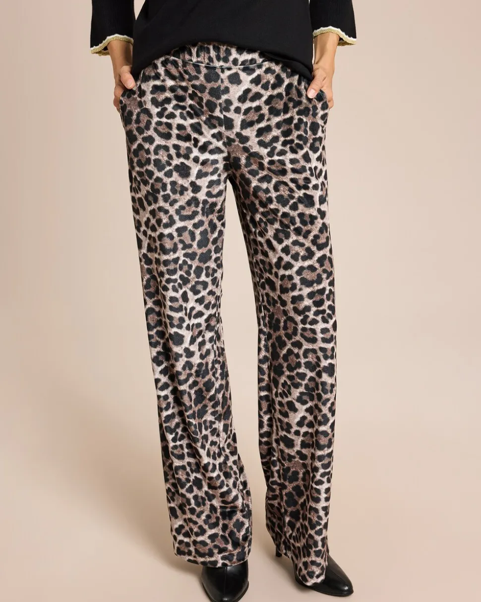 Hose mit Leopardenmuster