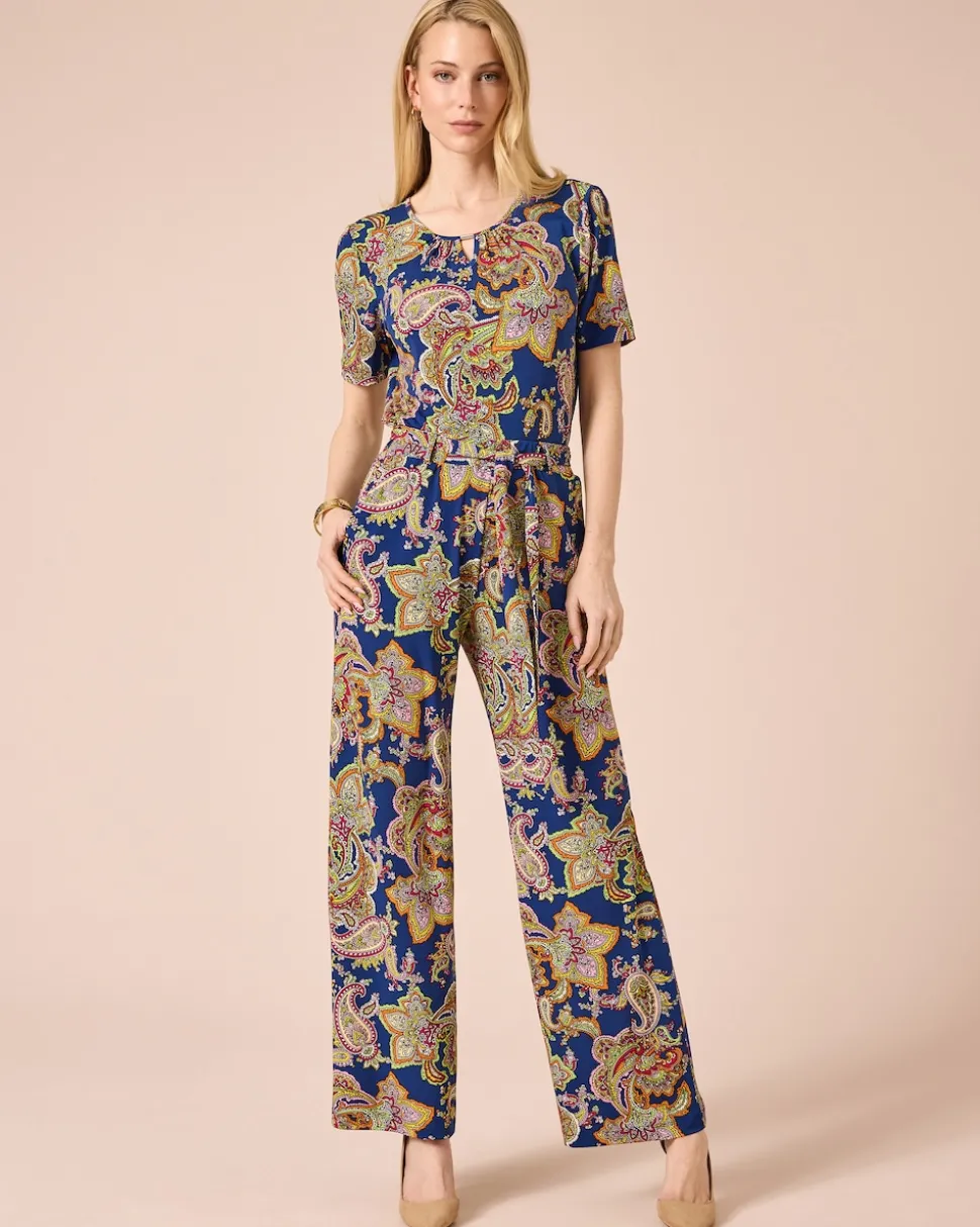 Hose mit Paisley-Druck