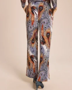 Hose mit Paisleydruck