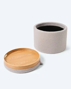 2-in-1 Hocker mit Tischfunktion