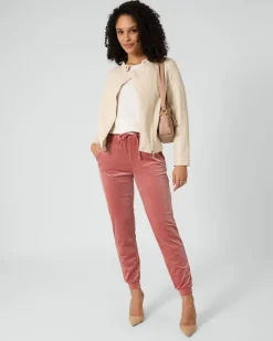 Jacke aus Lederimitat