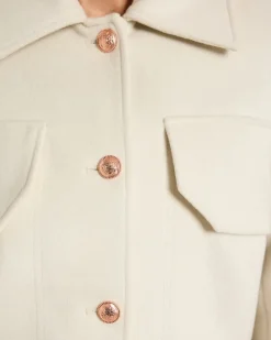 Jacke aus Wollmix