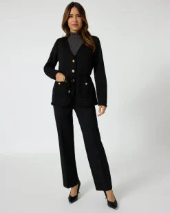 Jacke "Couture" mit Flecht-Details