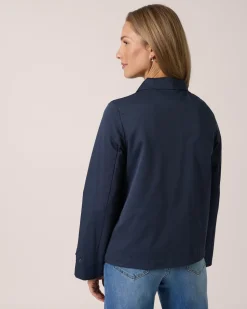 Jacke mit abnehmbarer Kapuze