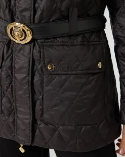 Jacke mit Halstuch