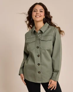 Jacke mit Nieten