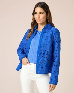 Jacke mit Spitze