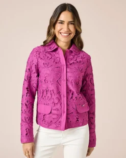 Jacke mit Spitze