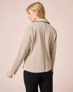 Jacke mit Struktur