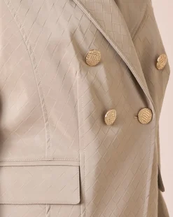 Jacke mit Struktur