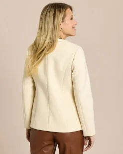 Jacke mit Zierborte