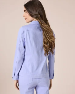 Jacke Power Fit mit Knopfleiste