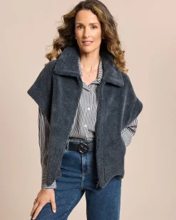 Jacke Shearling-Immitat