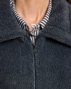 Jacke Shearling-Immitat
