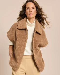 Jacke Shearling-Immitat