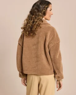 Jacke Shearling-Immitat