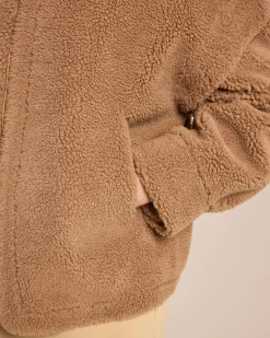 Jacke Shearling-Immitat