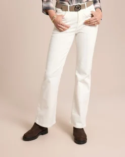 Jeanshose mit Schlag