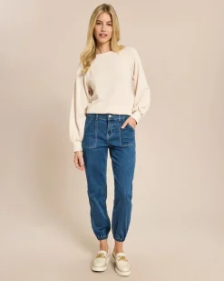 Jeans im Jogpant-Style