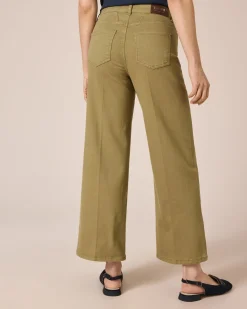 Jeans mit Bügelfalte