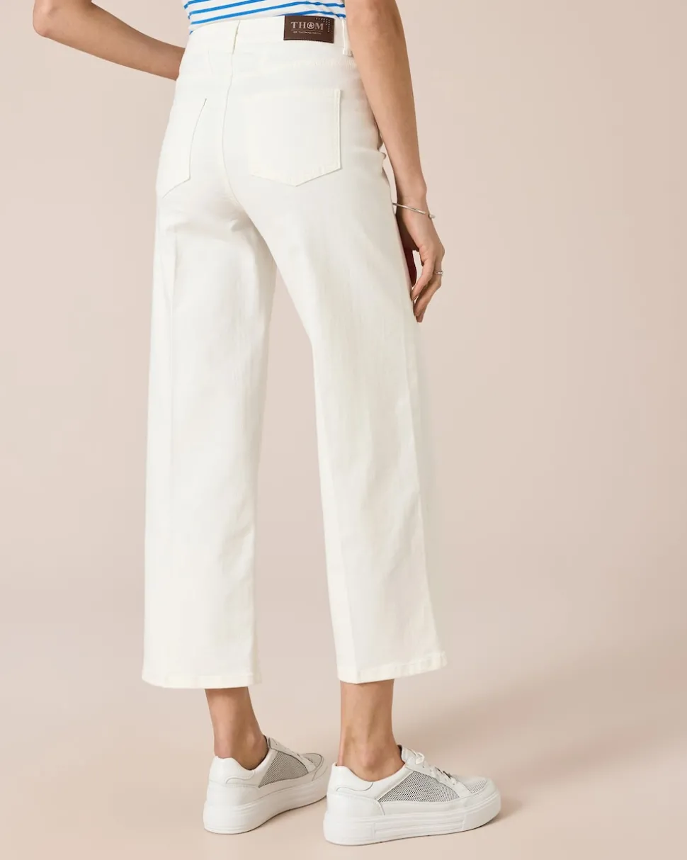 Jeans mit Bügelfalte
