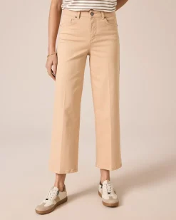 Jeans mit Bügelfalte
