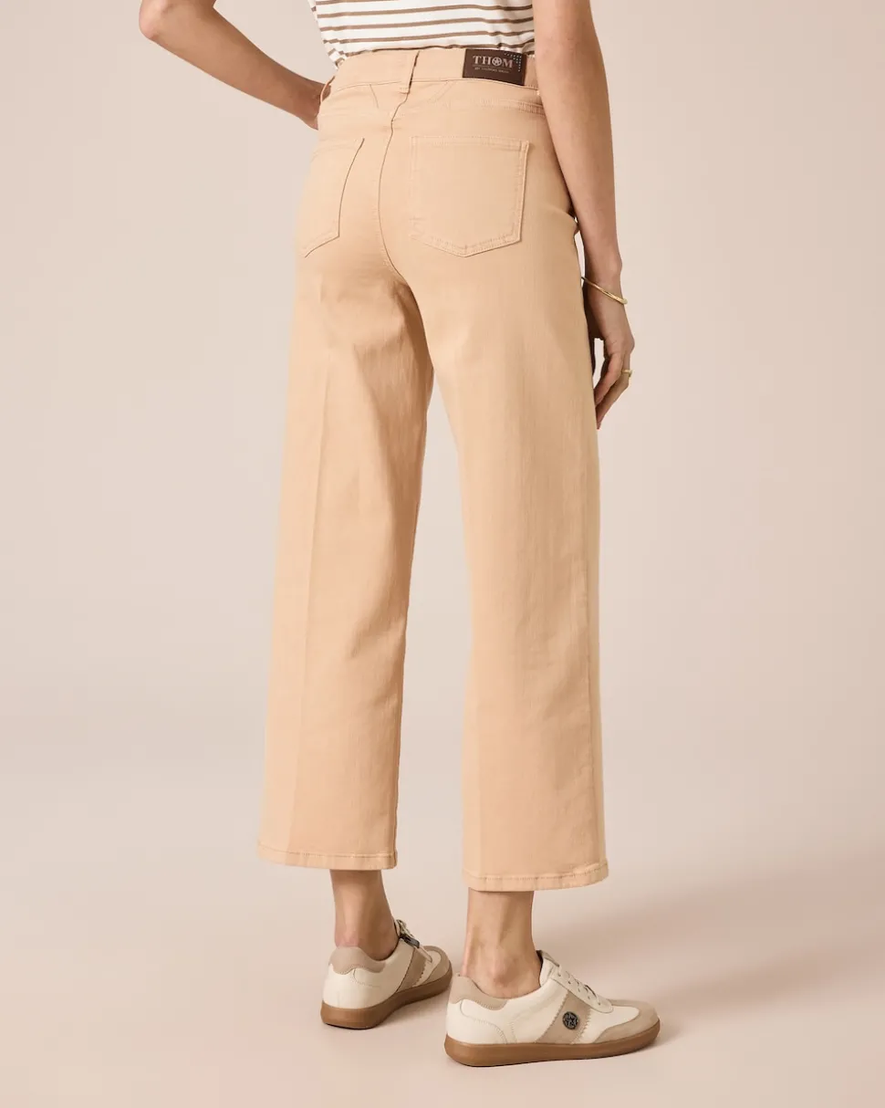 Jeans mit Bügelfalte