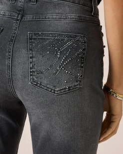 Jeans mit Deko