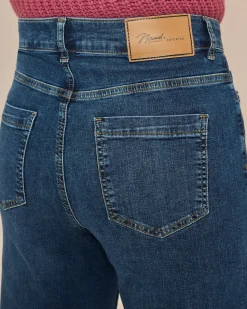 Jeans mit Fransen