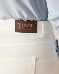 7/8-Jeans mit Teilungsnaht