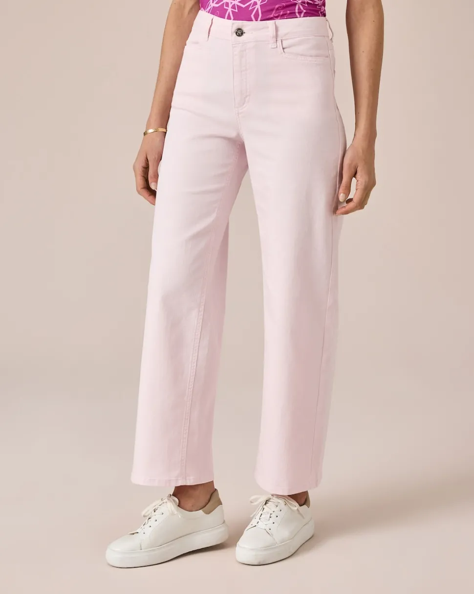 Jeans mit weitem Bein