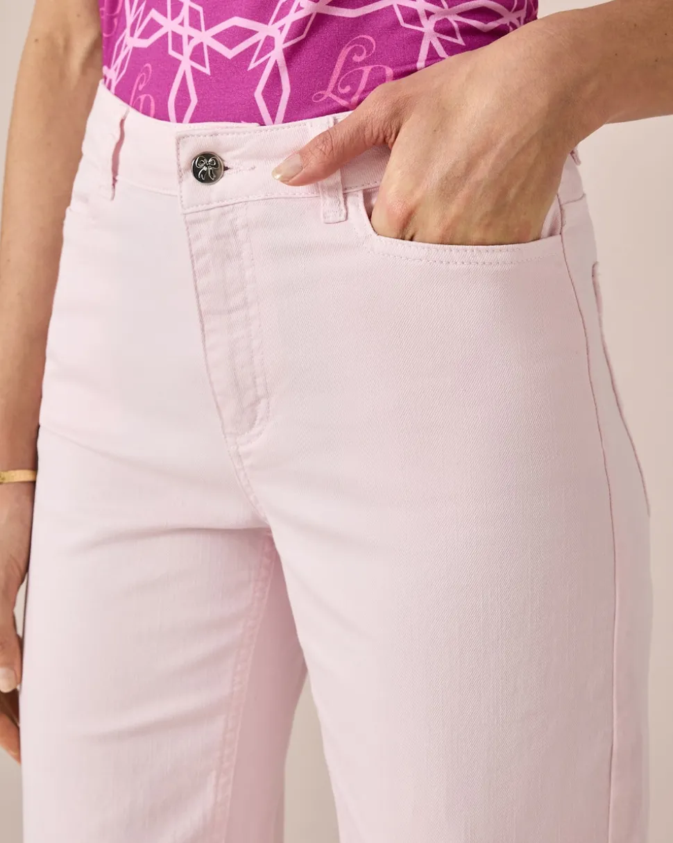 Jeans mit weitem Bein