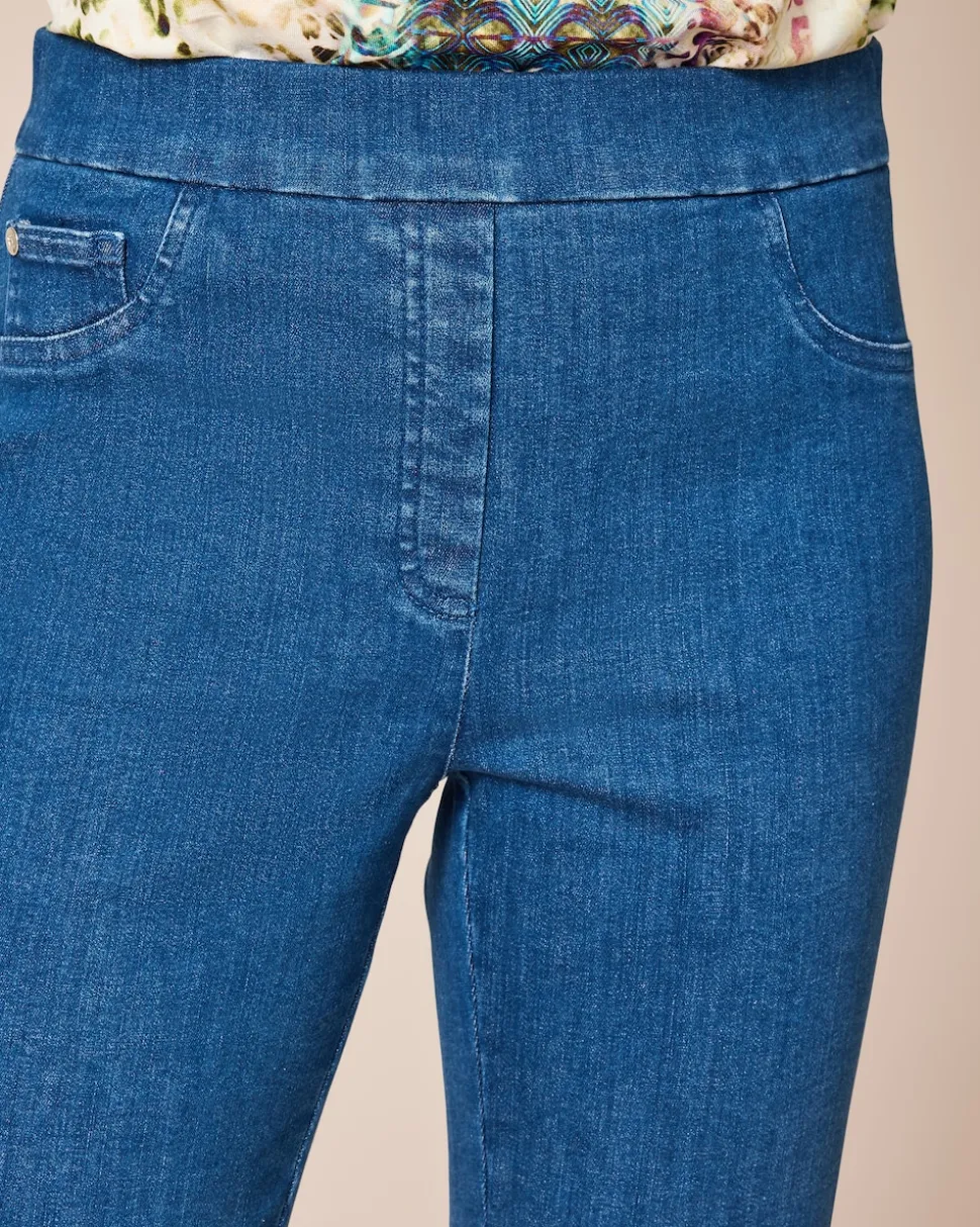 Jeggings 3/4 mit Schlitzen