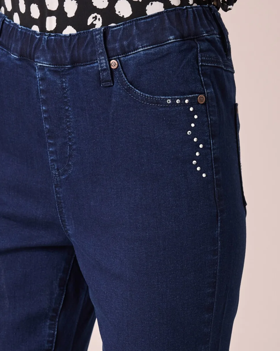 Jeggings mit Strass-Deko