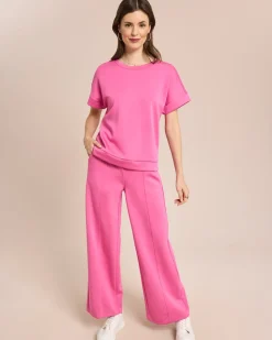 Jersey Hose mit ausgestelltem Bein