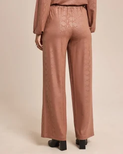 Jerseyhose mit Schlangenfoil