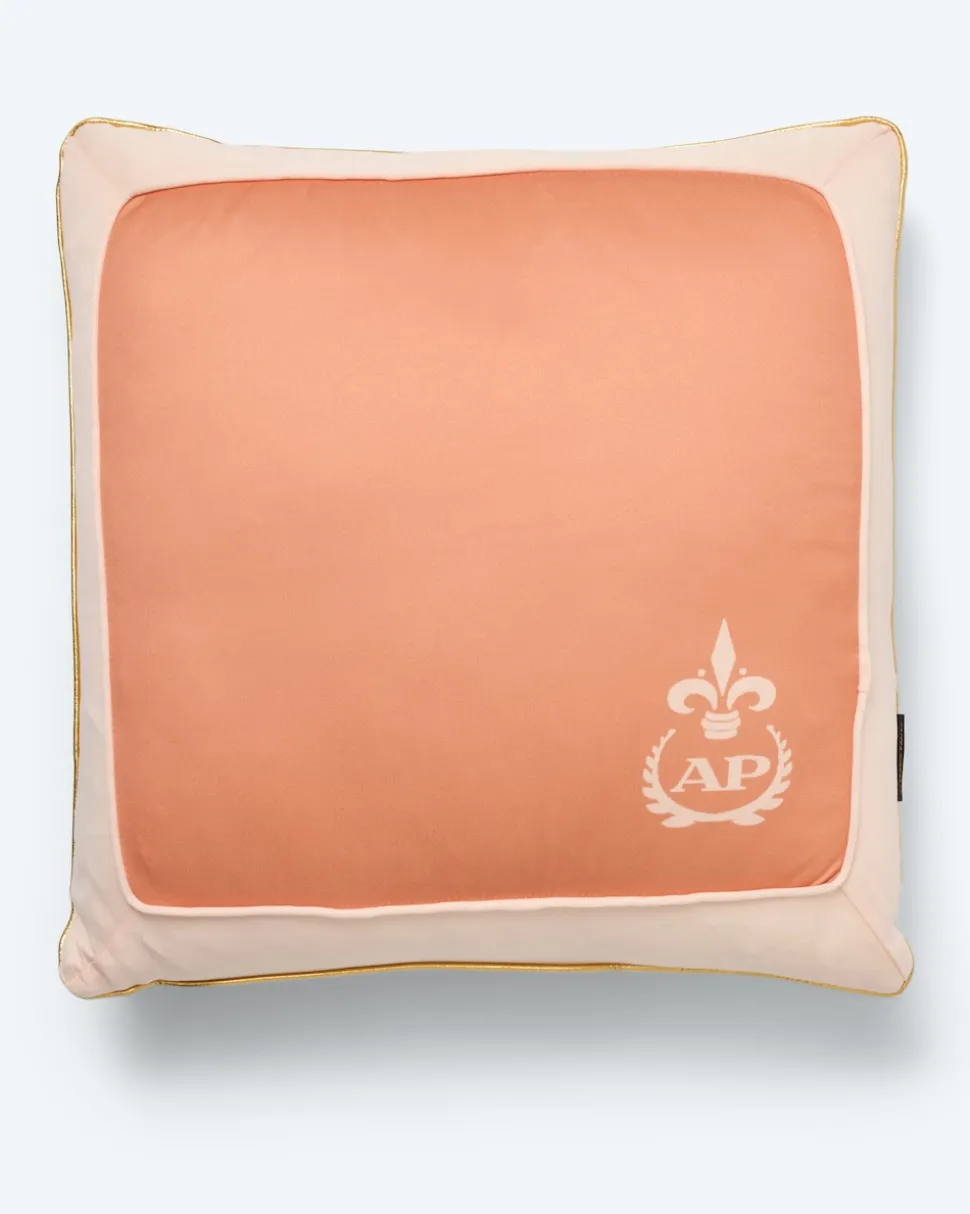 Jersey Interlock Dekokissen Rosa