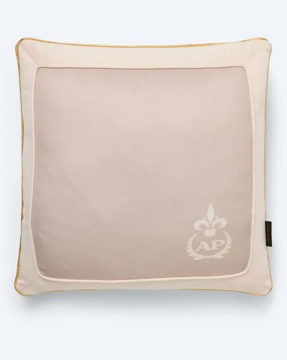 Jersey Interlock Dekokissen Rosa