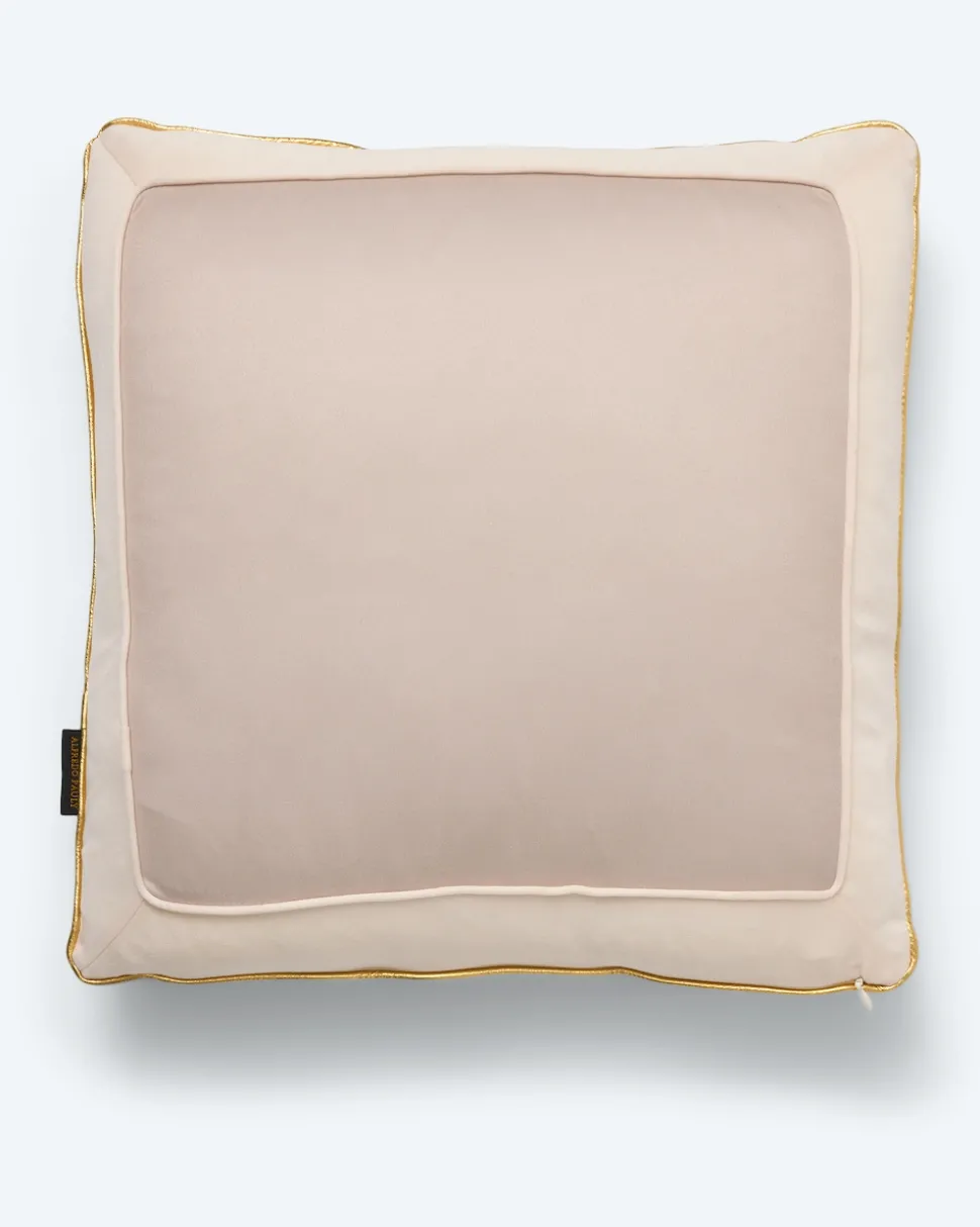 Jersey Interlock Dekokissen Rosa