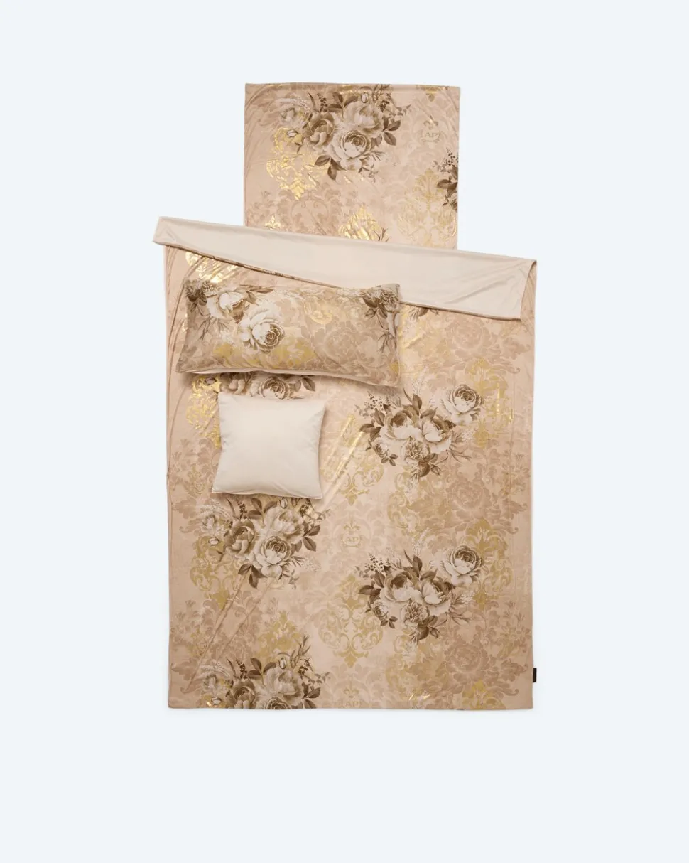 Jersey Interlock Wendebettwäsche "Rosa", 4tlg.