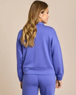 Jersey Jacke mit großen Taschen