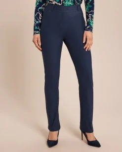Jersey Schlupfhose in Jeansoptik innen aufgerauht