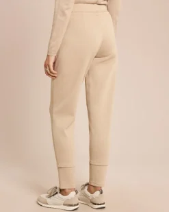 Joggpants aus strukturiertem Sweat