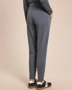 Joggpants aus strukturiertem Sweat